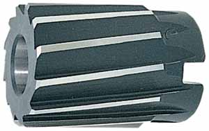 Aufsteck - Maschinenreibahle DIN 219 B, spiralgenutet, HSS-E 45,0 H7 Bohrung 22 mm