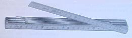 Meterstab Alu - Gliedermastab 2  m  