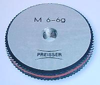 Ausschu - Gewindelehrring DIN 13,  Lehrenstahl M   6   6g  