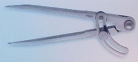 Spitzzirkel mit Stellbogen 200  mm  