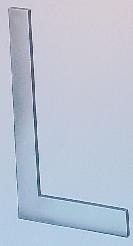 Flachwinkel Genauigkeit  5,   verzinkt  600  mm  