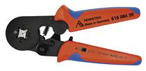 Handpresszange       fr isolierte + nicht isolierte Aderendhlsen 0,08 - 10  qmm Vierkantverpressung