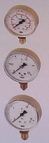 Manometer Argon 30  ltr/min      Arbeitsseite  