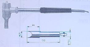 Elektro - Ltkolben Ersa 300  Watt      Hammerform  