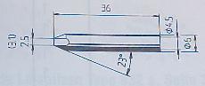 Elektro - Ltpistole Ersa Sprint Ersatzspitze   Ersadur 832  10 Stck 