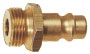 Druckluft  -  Stecknippel mit Auengewinde G  1/2 
